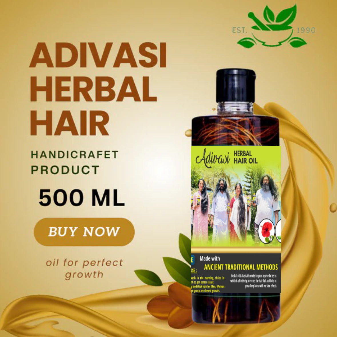 Adivasi Herbal Hair Oil