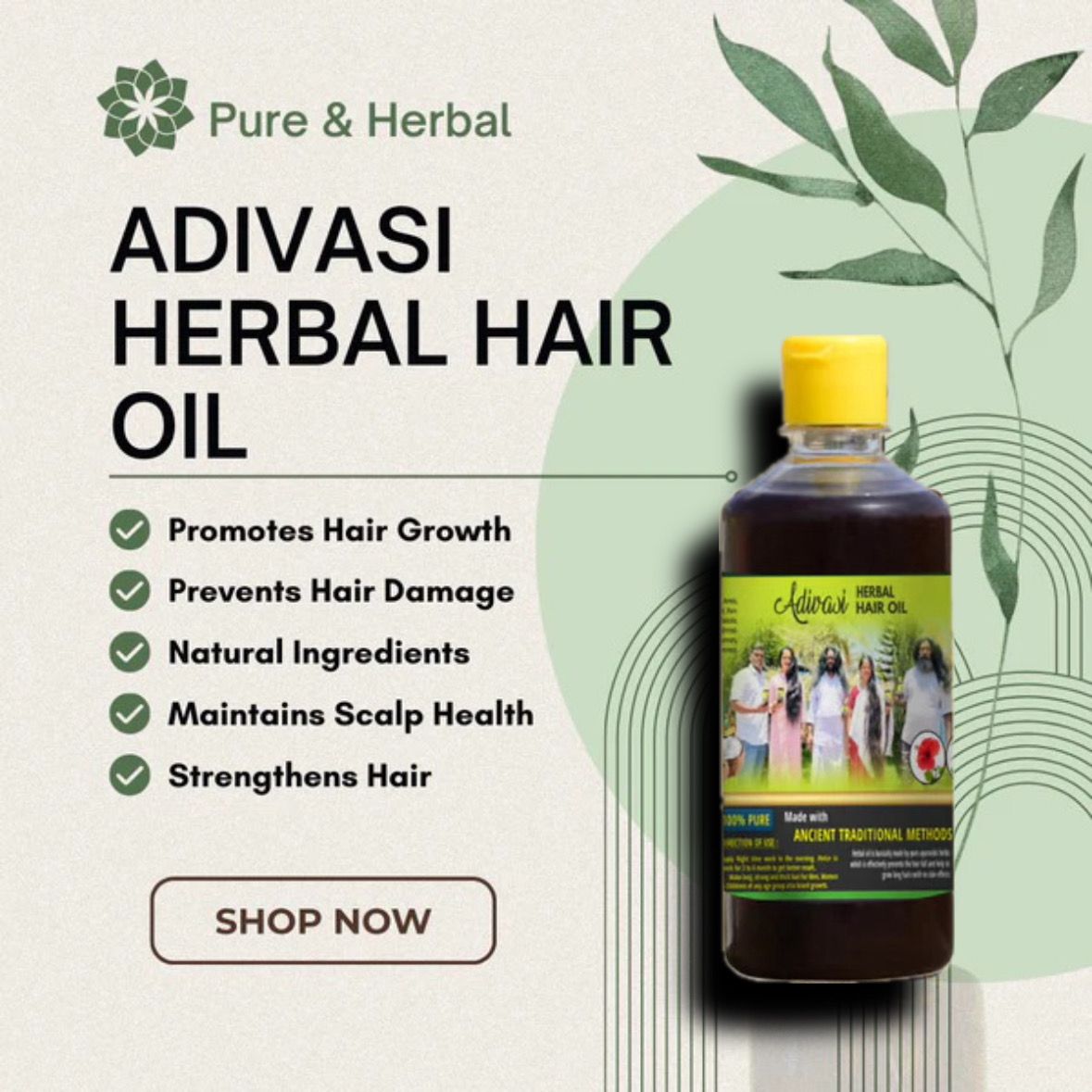 Adivasi Herbal Hair Oil